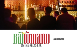 PrismPlane (IsanaYugi)さんの麻布十番のイタリアンバル「BAR ROMANO」のロゴ＆マークへの提案