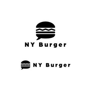 BUTTER GRAPHICS (tsukasa110)さんの英語の話せるハンバーガーショップ「 NY Burger」のロゴへの提案