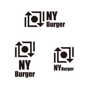 ununow (_unun)さんの英語の話せるハンバーガーショップ「 NY Burger」のロゴへの提案