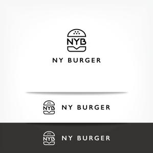 オーキ・ミワ (duckblue)さんの英語の話せるハンバーガーショップ「 NY Burger」のロゴへの提案