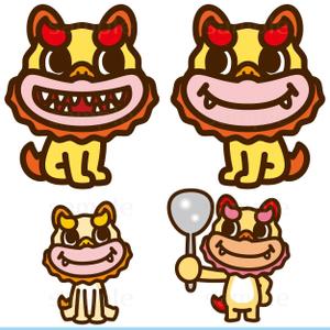 THE_watanabakery (the_watanabakery)さんのサイト・看板に使う沖縄「シーサー」のキャラクターデザインへの提案