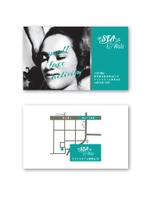 yaco969 (yaco969)さんの小顔エステサロンのショップカードへの提案