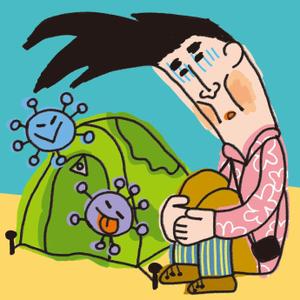 おかただひこ (okaoka1547)さんの「キャンプかるた」のイラスト制作(1点) ※当選者は継続発注します！への提案