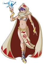 masanao (makita0808)さんのゲームで使用する王道RPGのキャラクターデザイン（立ち絵）その２：魔法使いへの提案