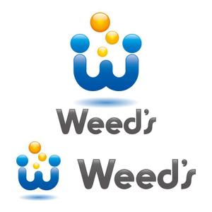 perles de verre (perles_de_verre)さんの「株式会社　Ｗｅｅｄ’ｓ」のロゴ作成への提案