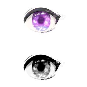 悠希 (yuruta1224)さんの女性の瞳のイラストへの提案