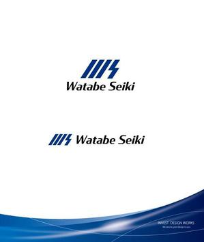 invest (invest)さんの鉄工所である渡部精機（有）のロゴへの提案