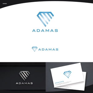 脇　康久 (ワキ ヤスヒサ) (batsdesign)さんのsnsコンサル会社　株式会社ADAMASのロゴ製作への提案