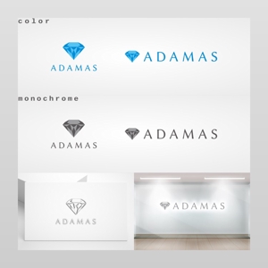 Yolozu (Yolozu)さんのsnsコンサル会社　株式会社ADAMASのロゴ製作への提案