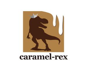 tora (tora_09)さんのキャラメル専門店「caramel-rex（キャラメル レックス）」のロゴへの提案