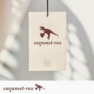Morinohito (Morinohito)さんのキャラメル専門店「caramel-rex（キャラメル レックス）」のロゴへの提案