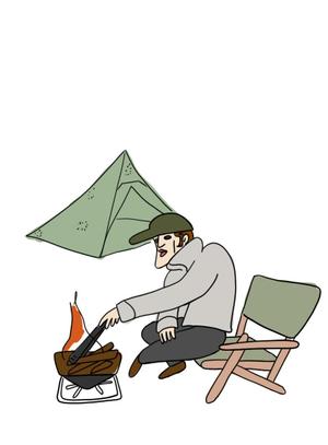 Miyagino (Miyagino)さんの「キャンプかるた」のイラスト制作(1点) ※当選者は継続発注します！への提案