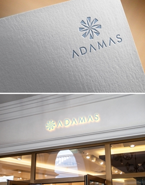 清水　貴史 (smirk777)さんのsnsコンサル会社　株式会社ADAMASのロゴ製作への提案