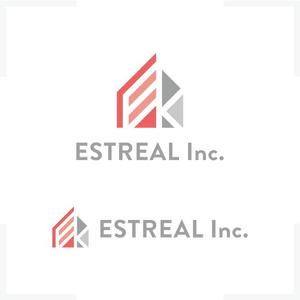 tacit_D (tacit_D)さんの不動産業の「株式会社エストリアル（英表記：ESTREAL Inc.）」のロゴへの提案