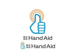 あどばたいじんぐ・とむ (adtom)さんの株式会社Hand Aidの企業ロゴへの提案