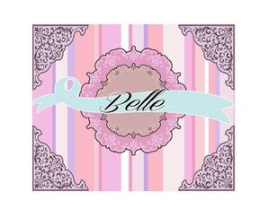 ハンソロ (hansolo1810)さんのカラーコンタクト「Belle」のロゴ作成への提案