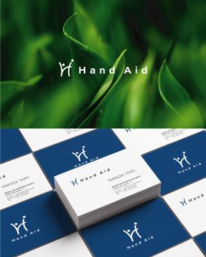 blue blues (PLANETS)さんの株式会社Hand Aidの企業ロゴへの提案