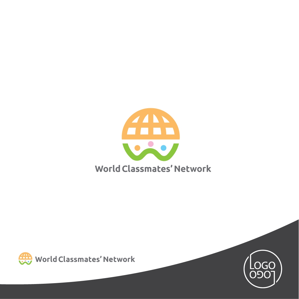 子供向け英語オンラインサービス提供「World Classmates’ Network」のロゴ