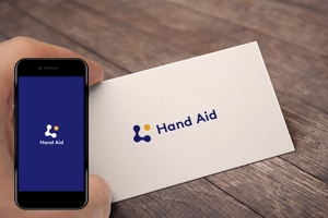 sumiyochi (sumiyochi)さんの株式会社Hand Aidの企業ロゴへの提案