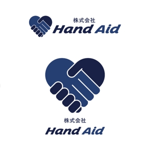 kuroken (kuroken)さんの株式会社Hand Aidの企業ロゴへの提案