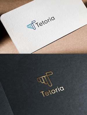カワシーデザイン (cc110)さんのFC本部「Tetoria」のロゴへの提案