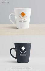 Morinohito (Morinohito)さんのブックカフェ『TRAVELBOOK　＆　COFFEE　　HUB　CAFE』のロゴへの提案