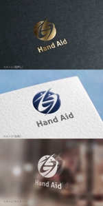 mogu ai (moguai)さんの株式会社Hand Aidの企業ロゴへの提案