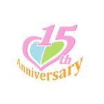 ji-cyan (ji-cyan)さんの会社創立15周年の「15th」の記念マークへの提案