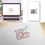 Hi-Design (hirokips)さんの会社創立15周年の「15th」の記念マークへの提案