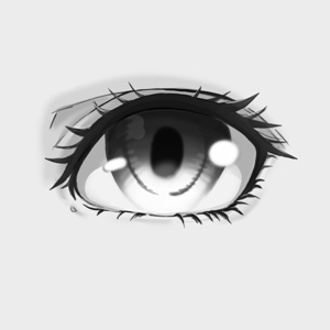 しみしみ (itimatu5label)さんの女性の瞳のイラストへの提案
