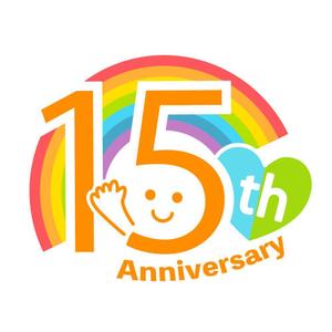 nonchy (nonchy)さんの会社創立15周年の「15th」の記念マークへの提案