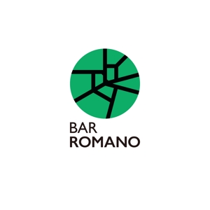 思案グラフィクス (ShianGraphics)さんの麻布十番のイタリアンバル「BAR ROMANO」のロゴ＆マークへの提案