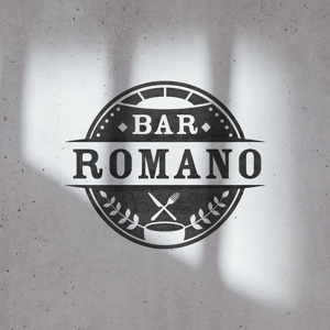 com (comoru_com)さんの麻布十番のイタリアンバル「BAR ROMANO」のロゴ＆マークへの提案