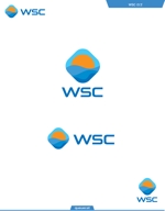 queuecat (queuecat)さんの株式会社WSC 会社のロゴ。宮古島の海をイメージ。への提案