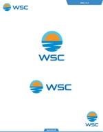 queuecat (queuecat)さんの株式会社WSC 会社のロゴ。宮古島の海をイメージ。への提案