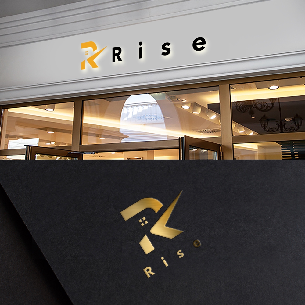 不動産企業「Rise」のロゴ
