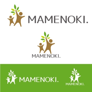 Digital H (digital-H)さんの児童発達支援・放課後等デイサービスまめのき  ｢MAMENOKI｣ の ロゴへの提案