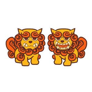 サザンクラウド (myk_nagumo)さんのサイト・看板に使う沖縄「シーサー」のキャラクターデザインへの提案