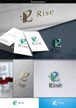 hirafuji (hirafuji)さんの不動産企業「Rise」のロゴへの提案