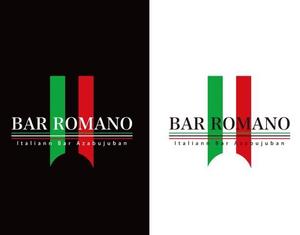 Force-Factory (coresoul)さんの麻布十番のイタリアンバル「BAR ROMANO」のロゴ＆マークへの提案