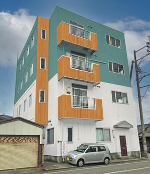 speedster (speedster)さんの4階建てマンション「Mビル」の外壁塗装デザインへの提案