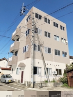 ISL_NK (nakazawa-kentaro)さんの4階建てマンション「Mビル」の外壁塗装デザインへの提案
