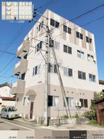 ISL_NK (nakazawa-kentaro)さんの4階建てマンション「Mビル」の外壁塗装デザインへの提案