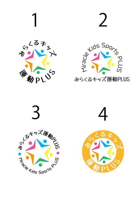 miki (misakixxx03)さんの名古屋発祥子どものための運動体幹教室のシンボルロゴへの提案