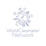 タック (robot_boy_1215)さんの子供向け英語オンラインサービス提供「World Classmates’ Network」のロゴへの提案