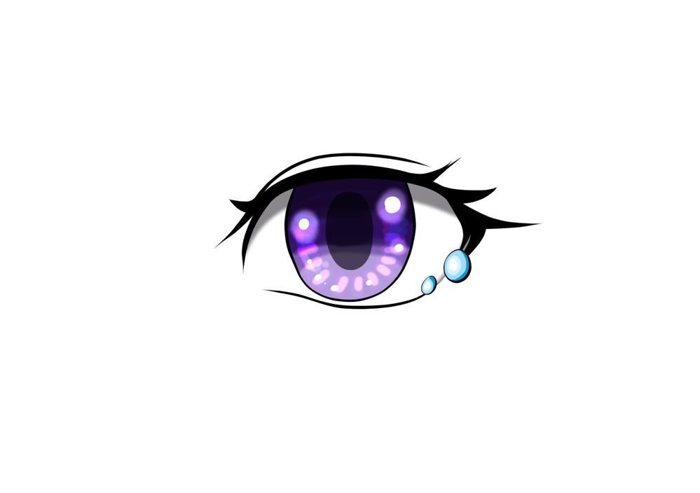 女性の瞳のイラスト