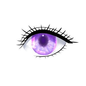 青紫 ()さんの女性の瞳のイラストへの提案