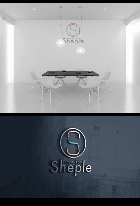  chopin（ショパン） (chopin1810liszt)さんのPersonal Gym 「Sheple」のロゴへの提案