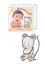 野菜ナムル (Yasai-Namuru)さんの【干支イラスト12点】赤ちゃんのメモリアルグッズに使用する干支動物のイラストへの提案