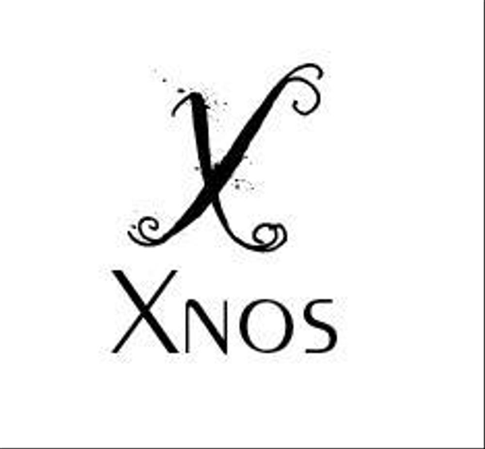 「Xnos (クロノス)」のロゴ作成（商標登録なし）